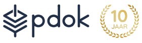 Logo van 10 jaar PDOK