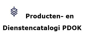 Afbeelding met de tekst erin de producten en diensten catalogi PDOK